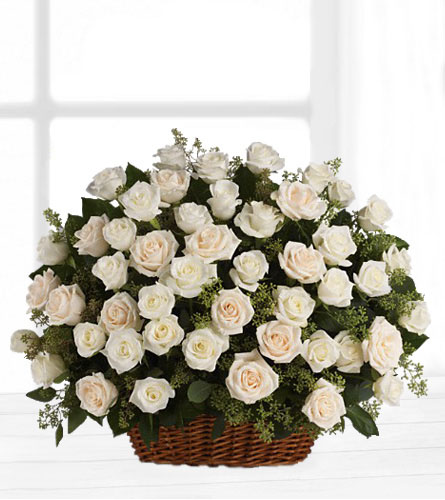 Bountiful Rose Basket