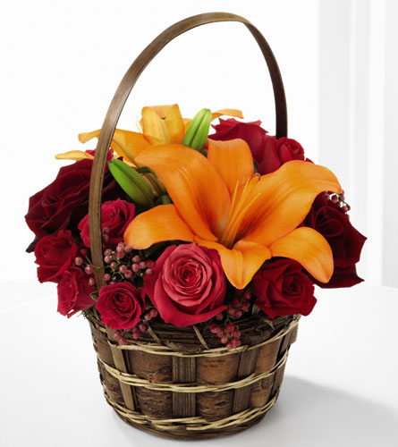 FTD's Harvest Blooms Basket